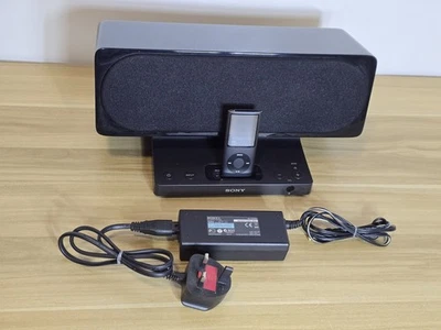 Apple iPod (A1285) 8GB + Sony SRS-GU10iP Dock Speaker System Bundle - No Remote. - Image 1 of 4