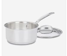 Cuisinart Cookware - Chef's Classic Stainless Steel Saucepan 1 Qt w/ Cover