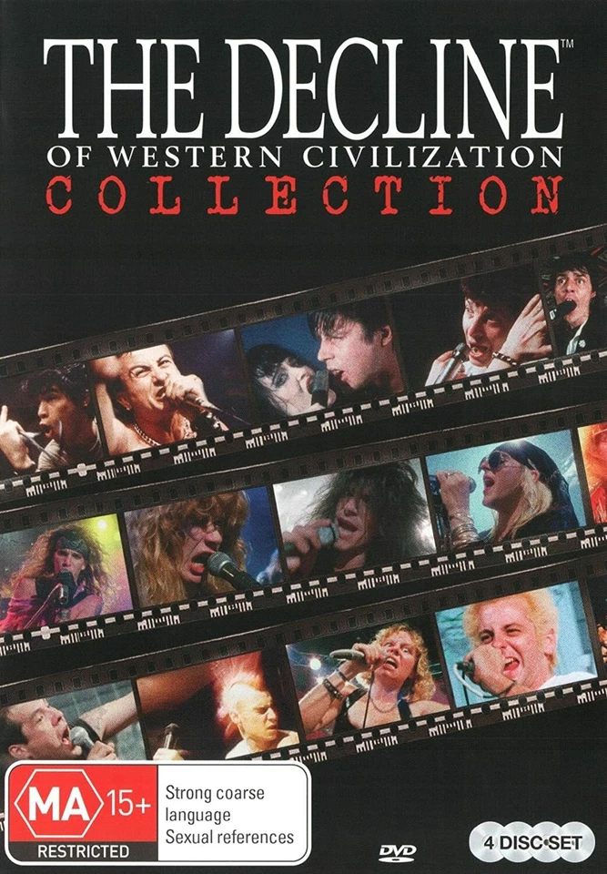 THE DECLINE OF WESTERN CIVILIZATION 1-3 COL [NON-USA FORMAT PAL REGION 4] (4DVD) - Image 1 of 1