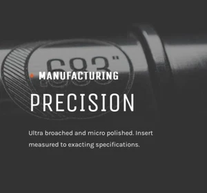 NEW Carbon CRBN PWR Paintball Barrel Insert - 0.679 - Picture 1 of 12