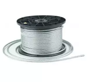 Stahlseil Drahtseil galvanisch verzinkt Seil Draht Rostfrei 1mm bis 8mm 1m-250m - Bild 1 von 8