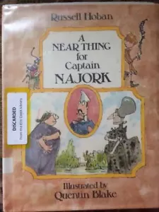 Near Thing for Captain Najork Russell Hoban Quentin Blake 1976 1. Auflage HCDJ ExLib - Bild 1 von 9