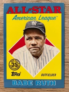 Topps 2023 Series 2 Babe Ruth BLUE 1988 All Stars - Picture 1 of 2