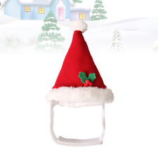  Chapeau de fête chat animal de compagnie cosplay accessoire lapin tenue de Noël chiot Père Noël mini chapeaux le