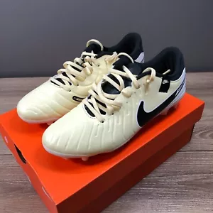 Nike Tiempo Legend 10 FG MG Soccer Cleats Shoes Lemonade DV4337-700 Mens Size 6 - Picture 1 of 15