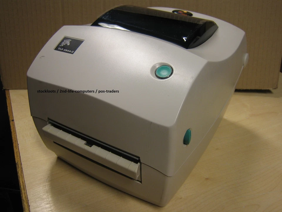 Zebra TLP 3844-Z Direct Thermal Transfer Barcode Label Stampante USB POS + Peel - Immagine 1 di 1