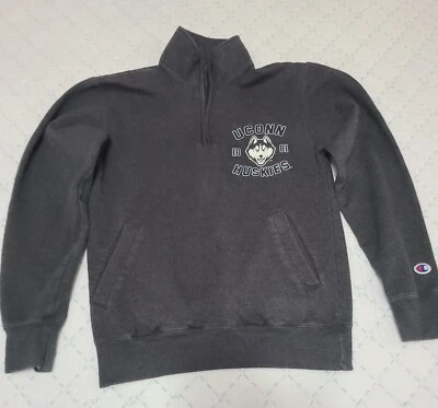 Vintage Champion UConn Huskies Woman's Sweatshirt S - Image 1 of 3