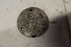 BSA B2 B24 B26 3 SPEED GEARBOX INSPECTION COVER 20 - Picture 1 of 2