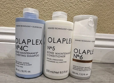 Olaplex Juego De 3 N.4C+5+6 Con Precintado + Auténtico + ¡Envío Gratis! Foto 1 de 2