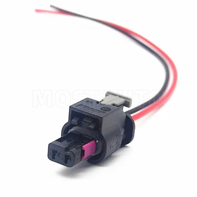 2-Way Horn Connector Pigtail Plug 4F0973702 For Volkswagen, Audi, Seat, Skoda - Image 1 of 4