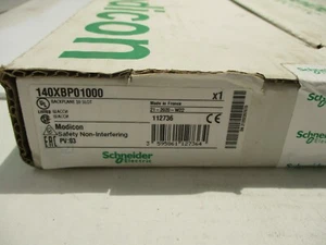 NEW SCHNEIDER ELECTRIC 140XBP01000 10 SLOT BACKPLANE - Picture 1 of 2