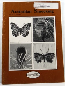 Australian Smocking Issue no 5 June 1988 magazine Country Bumpkin paperback - Picture 1 of 9