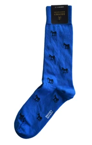BROOKS BROTHERS COTTON Blend Men's DRESS Socks SHOE SIZE 7.5-12 - Photo 1/6