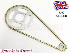 Aprilia 125 RS Extrema X Ring Kette und Ritzel Kit GOLD ' 04-05 Modelle - Bild 1 von 5