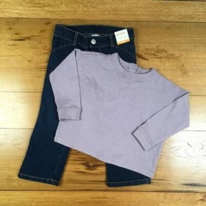 NWT Gymboree Girls Sweatshirt and Jeans Size 18-24M - Picture 1 of 6