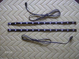 ACURA WHITE 12" 5050 SMD LED 2 STRIPS TOTAL OF 24 LEDS 5050 SMD LEDS - Picture 1 of 3