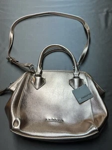 NWT Liz Claiborne Casey Satchel Rose Gold Purse Bag MSRP $75 - Picture 1 of 5