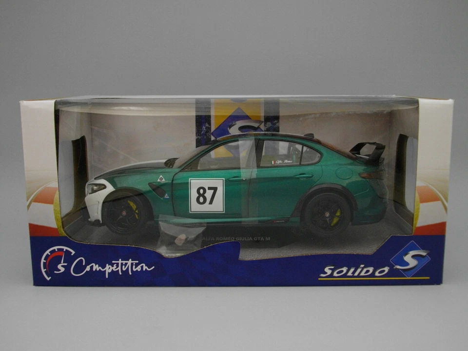 Alfa Romeo Giulia GTA M (2021) Nurburgring - Solido 1 18 - SO6902NG