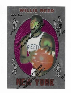 1996-97 Topps Finest Basketball Willis Reed Reprint Card #37 - Bild 1 von 2