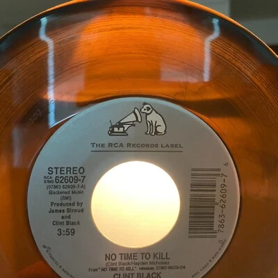 Clint Black – No Time To Kill/Happiness Alone BMG Music – 07863 62609-7, 7" - Image 1 of 3
