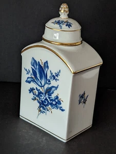 MEISSEN - Dose TEEDOSE Vorratsdose - AQUATINTA - 1. Wahl - reines Blumendekor - Bild 1 von 18