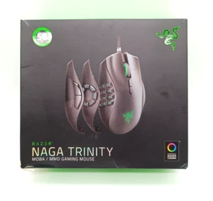 Razer Naga Trinity Gaming-Maus - Schwarz BESCHREIBUNG LESEN - Bild 1 von 6