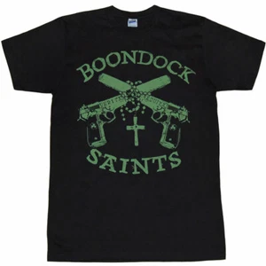 Boondock Saints Guns and Rosary T-Shirt - Picture 1 of 1