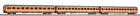 Piko Expert 58224 3er Set Schnellzugwagen Eurofima 1. Klasse + 2x 2. Klasse FS