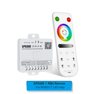 SP630E SPI 5CH PWM All In One LED controller 2.4G RGB RGBW LED Remote control - Picture 1 of 20