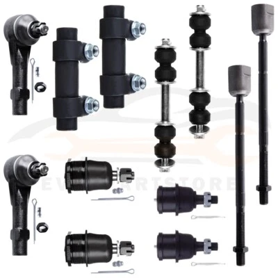 Kit de suspensión de eslabones de barra estabilizadora delantera para Dodge Dakota 1991-1996 3,9 L 5,2 L 12 piezas Foto 1 de 4