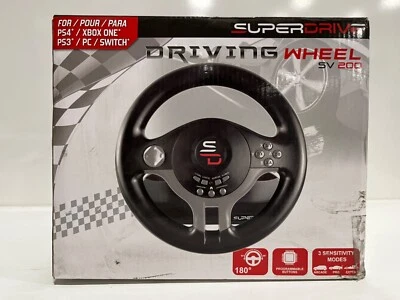 Subsonic Superdrive Driving Wheel & Pedals Model SV200 - Image 1 of 3