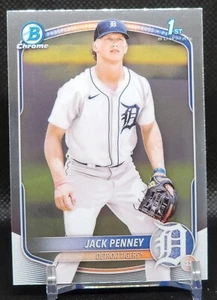 Jack Penney 2025 Bowman Chrome 1ª Edición Prospects #BCP-60 (RC) Tigers - Imagen 1 de 2