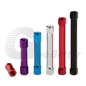 M3 Aluminum Female to Female Standoff Spacers Hex Threaded Connector Long Nuts - Picture 1 of 6