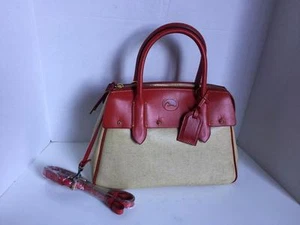 Dooney & Bourke Red Small Wilson Shopper Handbag NO DUST BAG - Picture 1 of 11