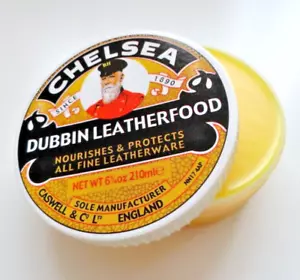 CHELSEA LEATHER FOOD 210ml for Chainsaw Boots, Handbags etc Chelsea Dubbin - Picture 1 of 1