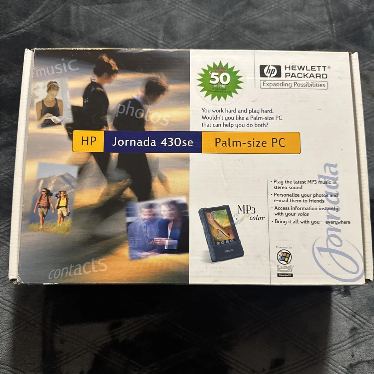 hp（ヒューレット・パッカード）カラーPDA「Jornada 525」 ASCII.jp：日本HP、『hp jornada 525』と『hp jornada 710』を発表