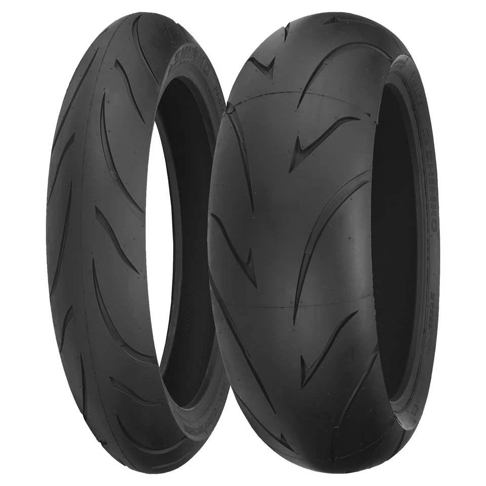 [120/70ZR18 | 200/55VR17] Shinko 011 Verge Motorcycle Tire Set - Image 1 of 1
