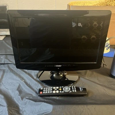 COBY LEDTV1526 LED HDTV 15" Widescreen 720p Speakers VGA HDMI RCA Component 1526 - Image 1 of 4