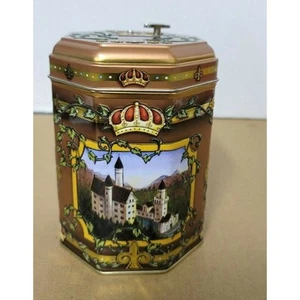 Lambertz Aachen German Cookie Tin W/ Music Box 2007 "Away in the Manger" - Picture 1 of 5