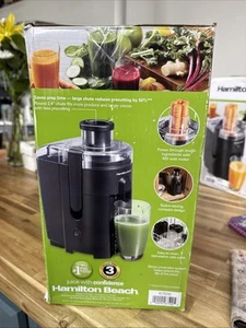 Exprimidor extractor de jugo Hamilton Beach HealthSmart 67801 NUEVO - Imagen 1 de 4