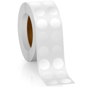 3000 Pcs Clear Circle Stickers 0.5 Inch Clear Round Adhesive Transpare - Picture 1 of 7