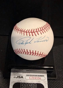 Ralph Kiner HOF Pittsburgh Pirates Signed Auto RONLB Baseball JSA coa - Picture 1 of 4