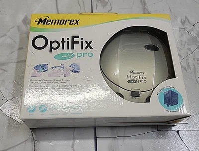 Vintage Memorex OptiFix Pro 08007 CD DVD Games Cleaning/Repair Kit NWT - Image 1 of 4