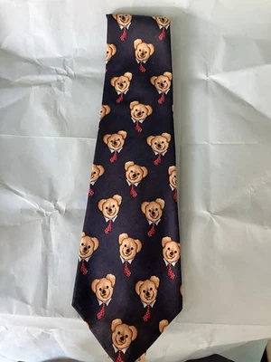 Corbata de oso de peluche Polo vintage de Ralph Lauren nueva con etiquetas Foto 1 de 4
