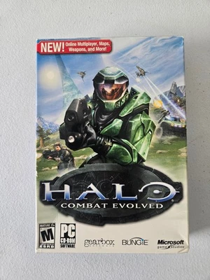 HALO COMBAT EVOLVED PC GAME, First Edition original, rare collectible - Image 1 of 4