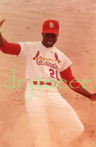 Lou Brock ST LOUIS CARDINALS - OZZIE SWEET Dupe Slide - Picture 1 of 1