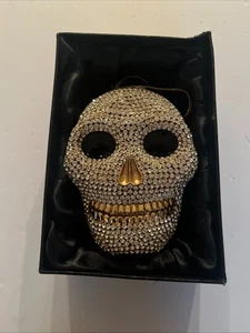 Totenkopf Kristall Tasche - Bild 1 von 4
