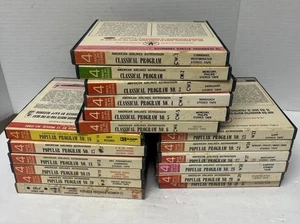 18 American Airlines Astrovision Popular Music Reel Tapes - Imagen 1 de 6