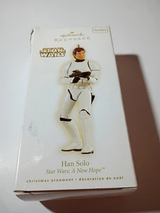 Hallmark Keepsake 2009 Star Wars A New Hope Jamón Solo Ornamento - Imagen 1 de 7