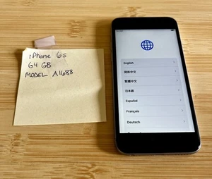 Apple iPhone 6S grigio siderale 64 GB A1688 - Foto 1 di 3